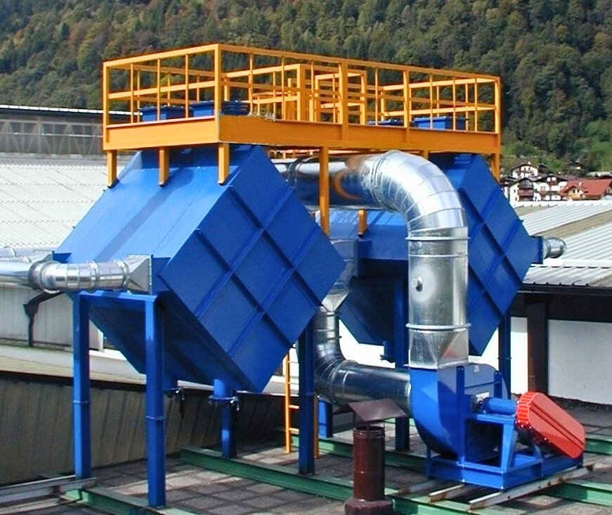 Impianto di filtrazione aria - esterno