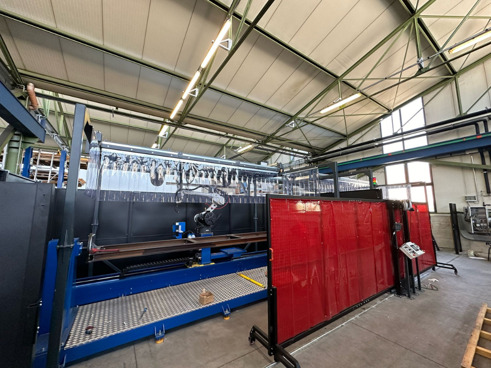 Impianto filtrazione aria e polveri carpenteria