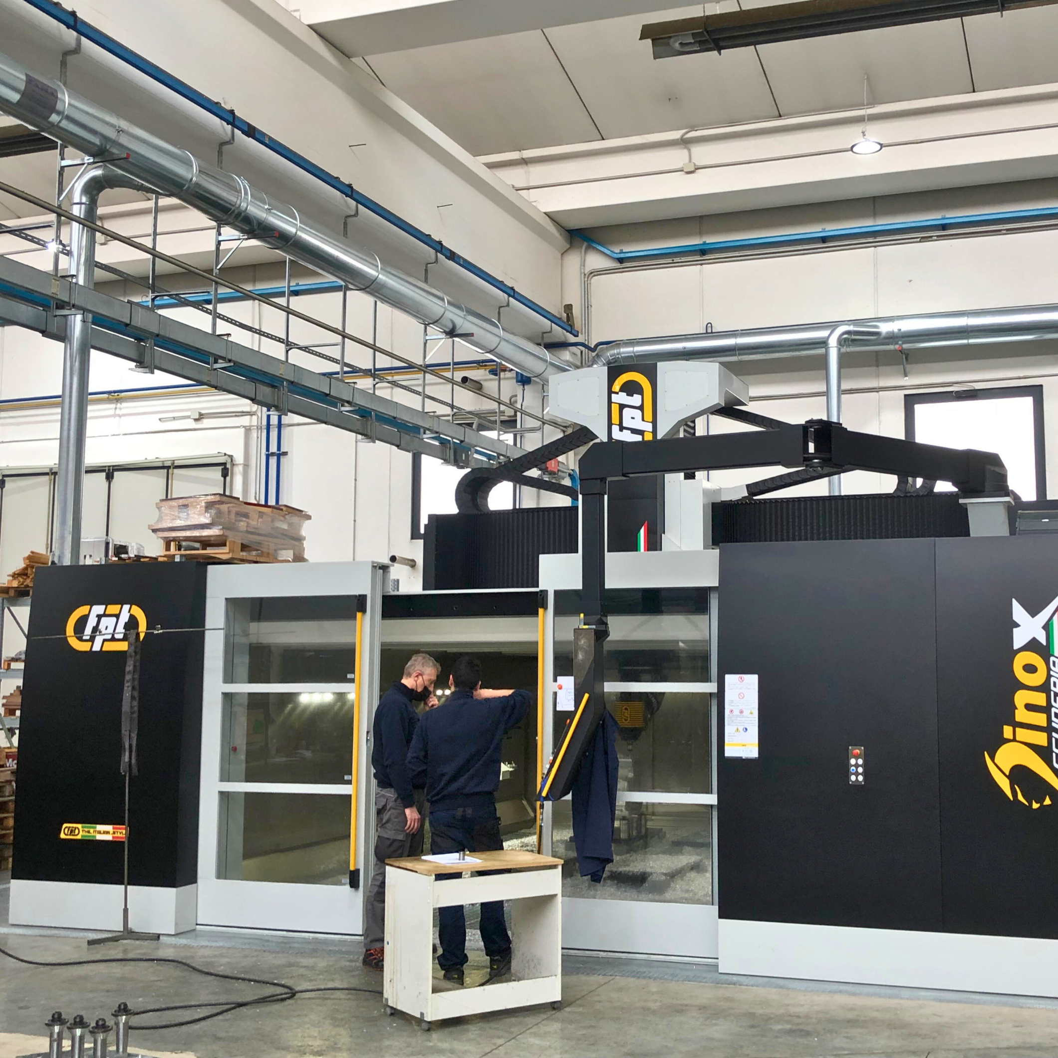 Cappa Impianti - Impianto metalmeccanico Nebbie oleose (1) Caso studio - impianto dopo installazione